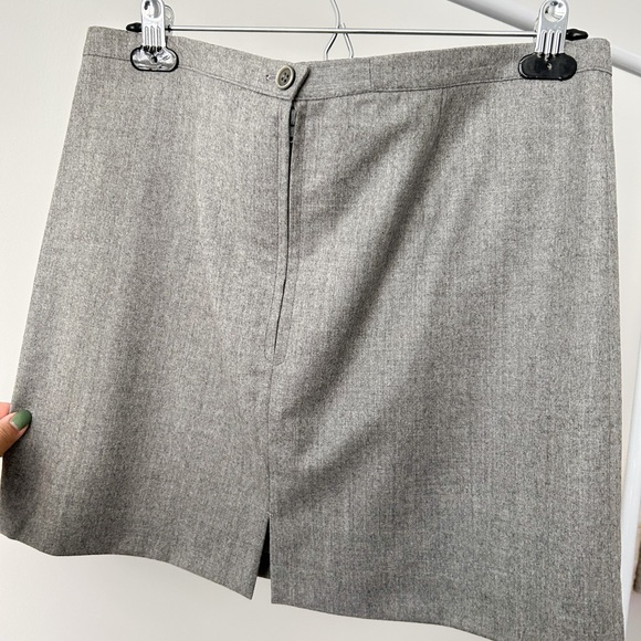 Grey Mini Skirt - Picture 2 of 2